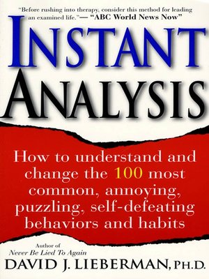 cover image of Instant Analysis